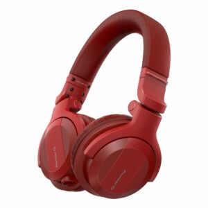 AlphaTheta HDJ-CUE1BT-R casque DJ Bluetooth rouge vue principale