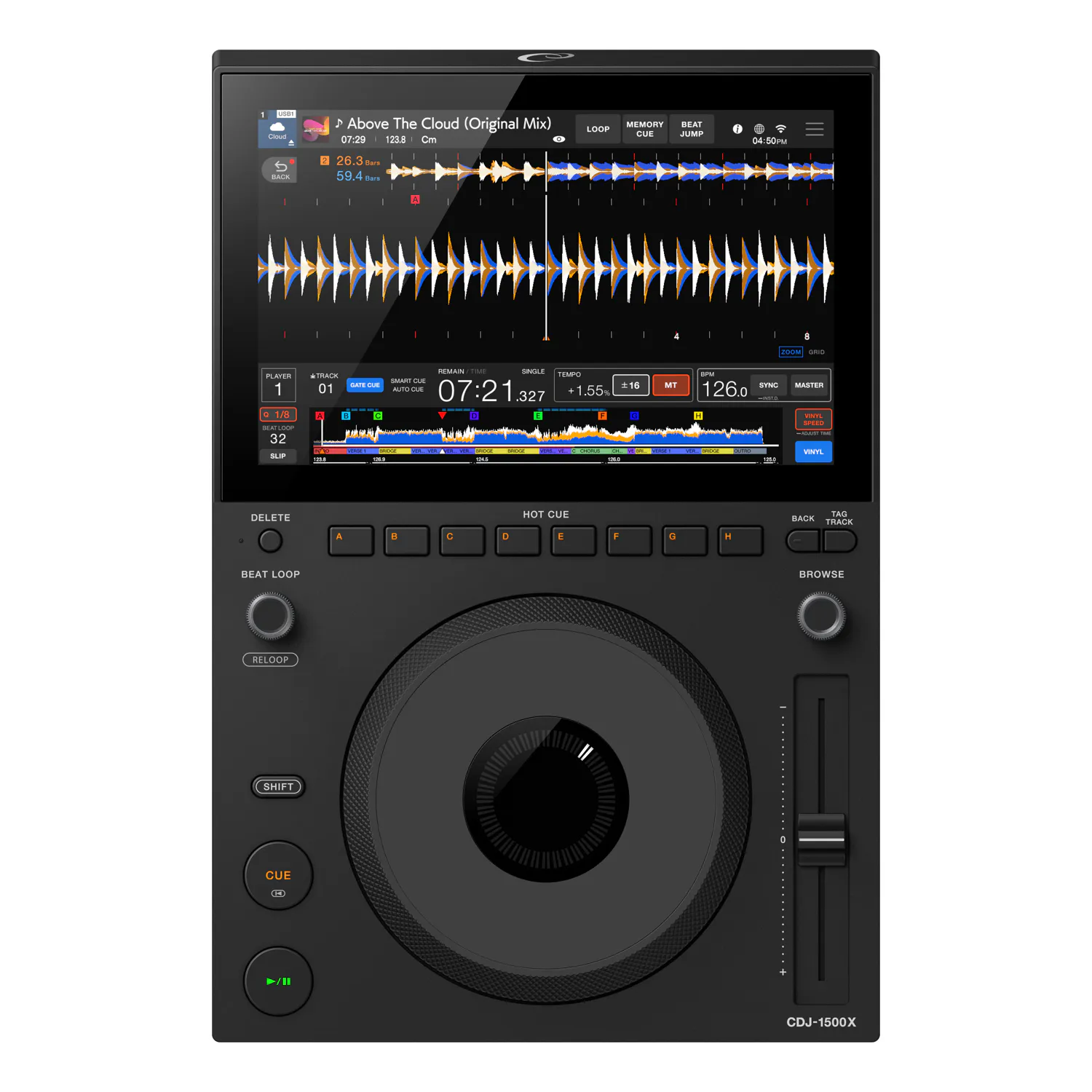 AlphaTheta CDJ-1500X – Lecteur DJ Multiformat Professionnel – Image 3