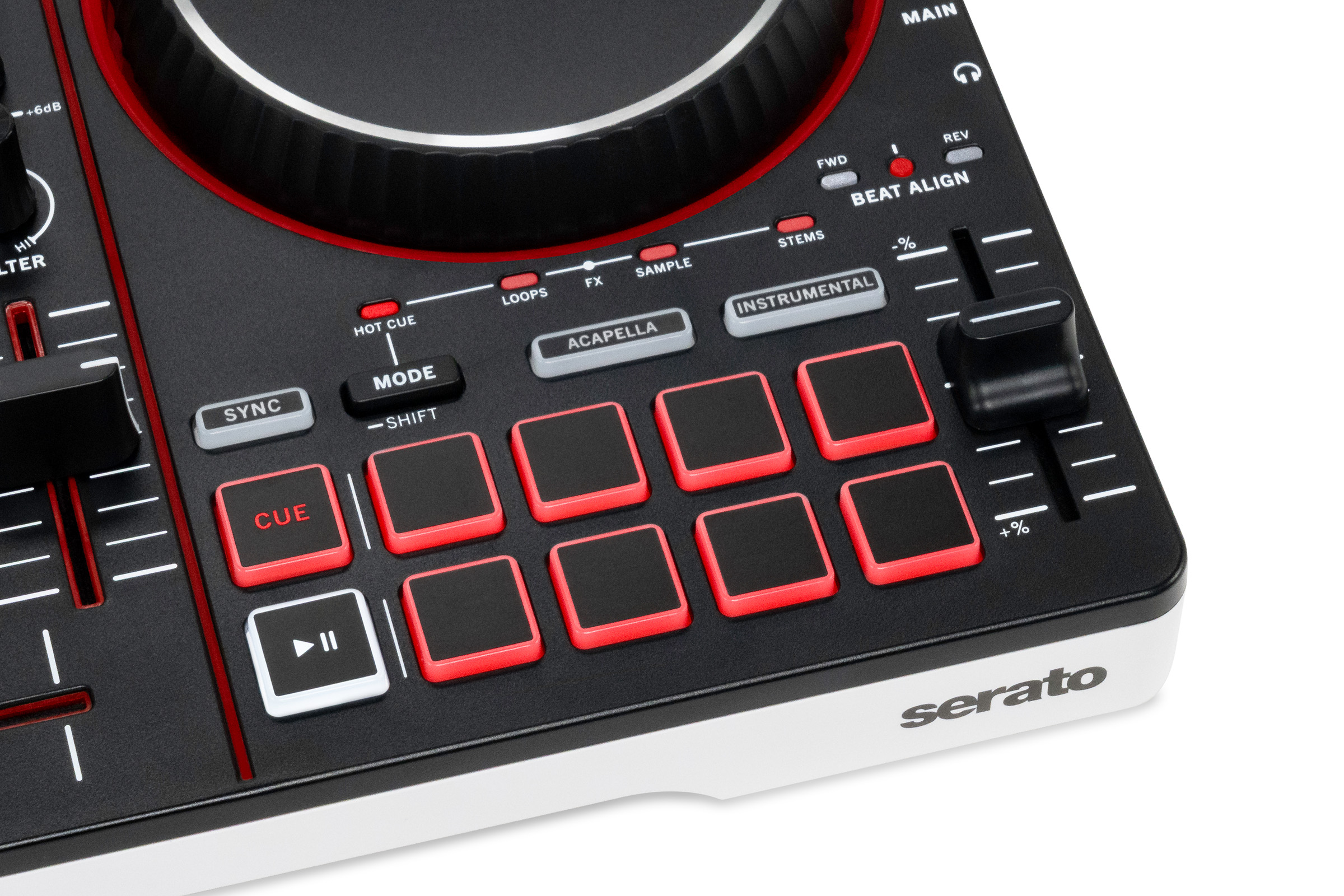 Numark Party Mix III – Contrôleur DJ USB 2 voies avec jeux de lumières LED intégrés – Image 8