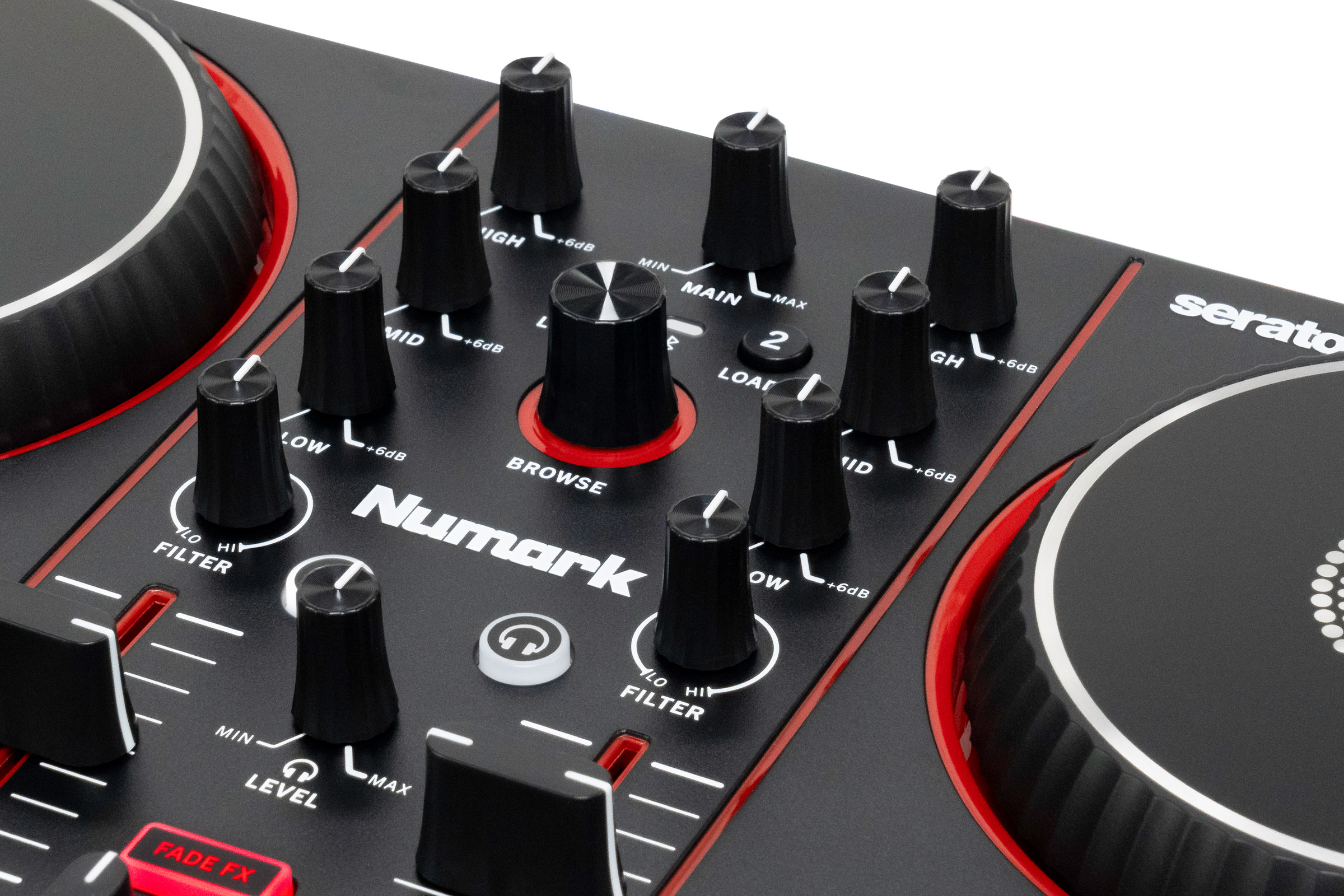 Numark Party Mix III – Contrôleur DJ USB 2 voies avec jeux de lumières LED intégrés – Image 9