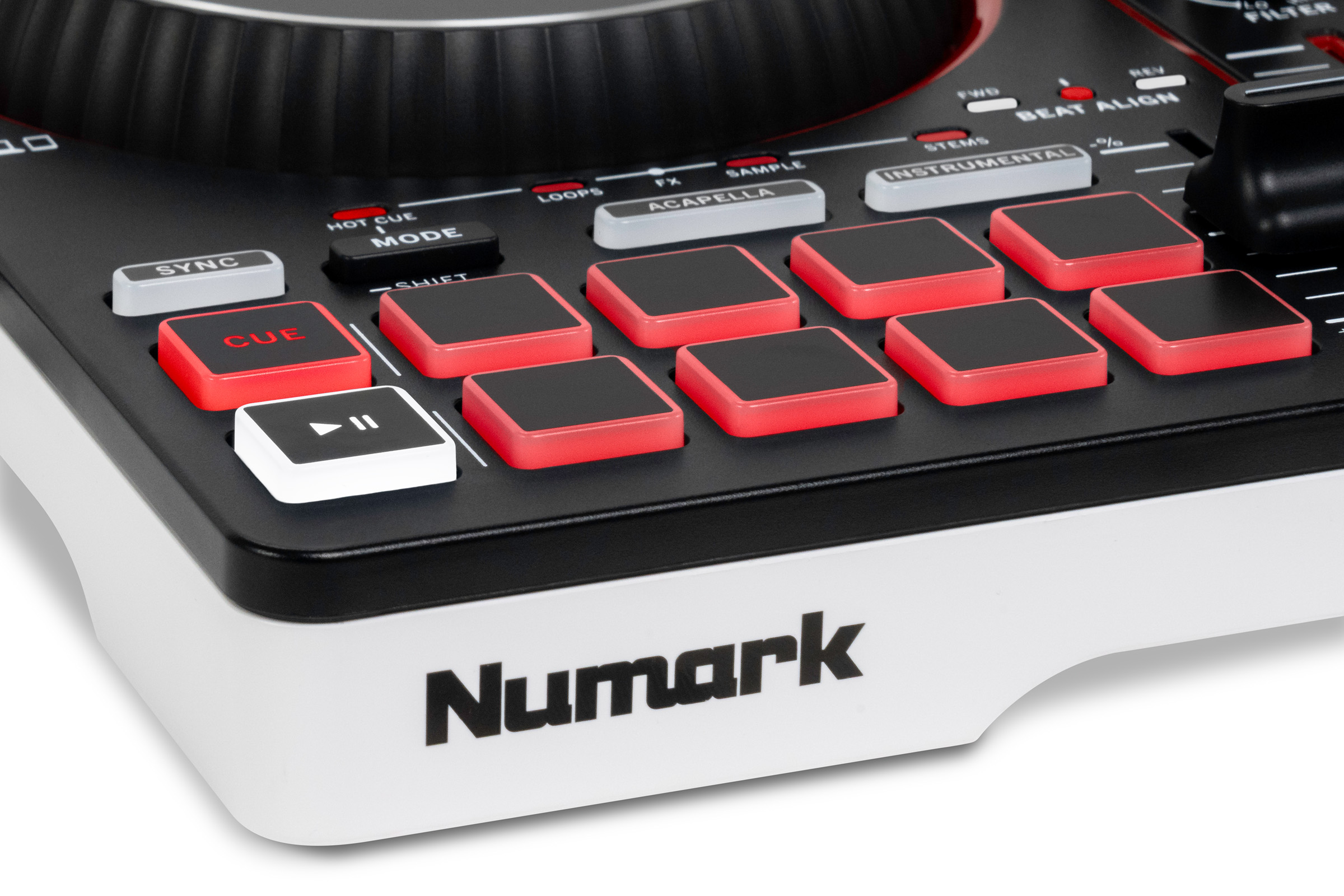 Numark Party Mix III – Contrôleur DJ USB 2 voies avec jeux de lumières LED intégrés – Image 10